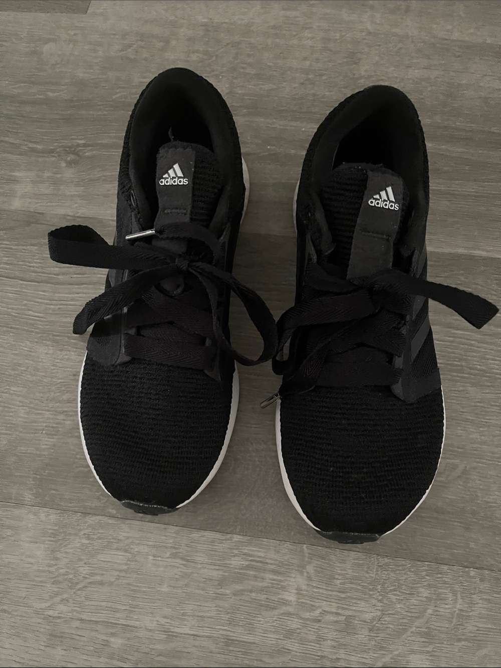 Adidas Women’s  Black Knit Sneaker Trainers
